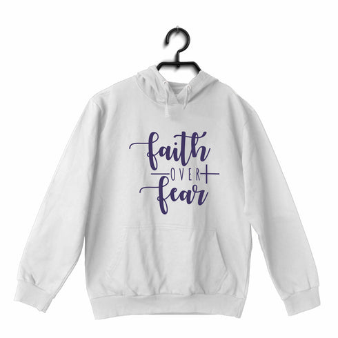 Faith over fear Christianity Hooded SweatShirts